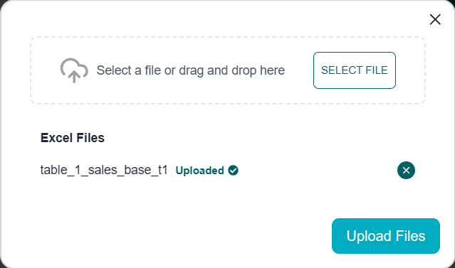 Oracle Script Upload Modal